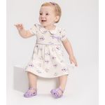 Vestido Gola Lavanda Alakazoo N/i