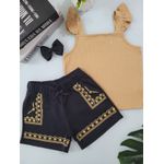 Conj Fem 10/14 Camurça Milon N/i