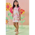 Conj Fem Salop Arco Iris Kukie N/i