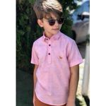 Camisa Bata Rosa Nick Rosa