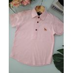 Camisa Bata Rosa Nick Rosa