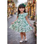 Vestido Floral Verd Milon N/i