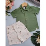 Conj Masc Camis Verd Alakazoo N/i