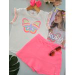 Conj Fem Neon Borb Kukie N/i