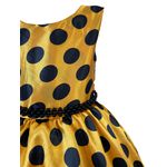 Vestido Infantil Curto Fantasia Abelhinha Tiara Temática