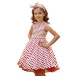 Vestido Infantil Juvenil Curto Fantasia Anos 60 Com Lenço De Cabeça