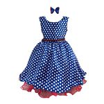 Vestido Infantil Curto Fantasia Anos 60 / Galinha Pintadinha