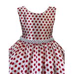 Vestido Infantil Juvenil Curto Fantasia Anos 60 Com Lenço De Cabeça