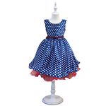 Vestido Infantil Curto Fantasia Anos 60 / Galinha Pintadinha