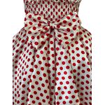 Vestido Infantil Juvenil Curto Fantasia Anos 60 Com Lenço De Cabeça