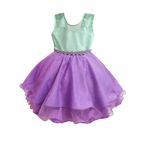 Vestido Infantil Princesa Ariel Luxo Fantasia Aniversário