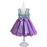 Vestido Infantil Princesa Ariel Luxo Fantasia Aniversário