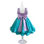 Vestido Infantil Juvenil Sereia Ariel Brilho Aniversário 