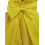 Vestido Infantil Juvenil Bela Fera Fantasia Aniversário Com Luva 