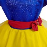 Vestido Branca De Neve Infantil Temático Princesa Luxo Festa