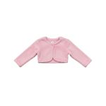 Casaquinho Bolero Rosa Infantil Juvenil Menina Plush Inverno Aniversario 