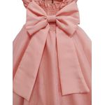 Vestido Infantil Juvenil Nude Daminha Casamento Batizado Bordado 