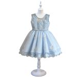 Vestido Infantil Frozen Elsa Princesa Festa Luxo Com Capa