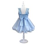 Vestido Infantil Frozen Elsa Princesa Festa Luxo Com Capa