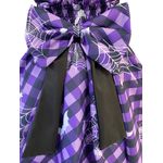 Vestido Infantil Juvenil Roxo Fantasia Halloween Festa Temática 