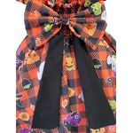 Vestido Infantil Juvenil Preto Fantasia Halloween Festa Temática 