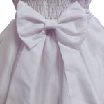 Vestido De Festa Branco Luxo Jardim Encantado Borboletas 