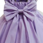 Vestido De Festa Lilás Luxo Jardim Encantado Borboletas 