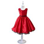 Vestido Infantil Curto Fantasia Joaninha Tiara Temática