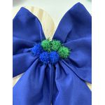 Laço De Cabelo Brasil Pontas Dupla Presilha Infantil