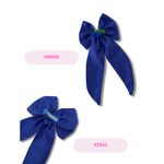 Laço De Cabelo Brasil Pontas Dupla Presilha Infantil