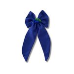 Laço De Cabelo Brasil Pontas Dupla Presilha Infantil