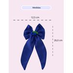 Laço De Cabelo Brasil Pontas Dupla Presilha Infantil