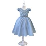 Vestido Curto Azul Princesa Rapunzel Sofia Lilás Aniversário 