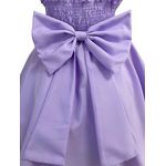 Vestido Curto Lilás Princesa Rapunzel Sofia Lilás Aniversário