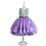 Vestido Infantil Ariel Princesa Sereia Aniversário Fantasia