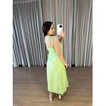 VESTIDO MIDI LAISE ALÇA AMARRAÇÃO VERDE