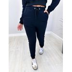 CONJUNTO MOLETOM JOGGER LELLE PRETO