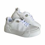 Tênis Infantil Ortofino Feminino Branco Glitter 