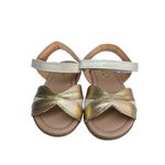  Sandália Infantil Lepeti Feminina Couro Flor Perola