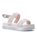 Sandália Infantil Mini Sua Cia Ecoform Prata 