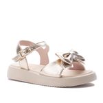 Sandália Infantil Mini Sua Cia Feminina Ecoform Dourado 