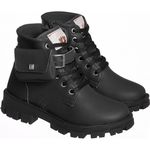 Coturno Infantil Xuá Xuá Feminino Preto 