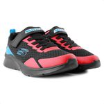 Tênis Infantil Skechers Masculino Microspec Preto