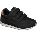Tênis Infantil Xua Xua Masculino Jogging Preto