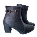 Bota Feminina Sozo Preta Fivela