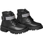 Coturno Infantil Xua Xua Feminino Gaia Preto Brilho