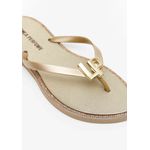 CHINELO STRASS DOURADO