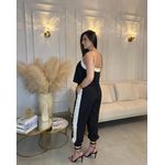 CALÇA TACI BRANCO E PRETO