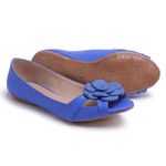 Sapatilha Charlot PeepToe Flor