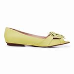 Sapatilha Charlot PeepToe Flor 